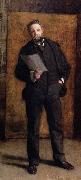 Thomas Eakins Portrait of Leslie W Miller oil painting on canvas